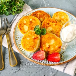 Сырники из обезжиренного творога — рецепт с фото