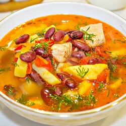 Вкусный фасолевый суп | Step-by-Step Recipes