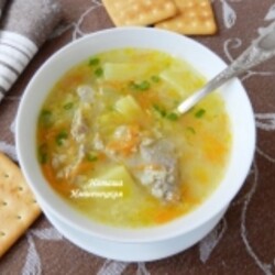 Пшенный суп