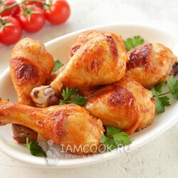 Куриные ножки в маринаде в духовке — рецепт с фото