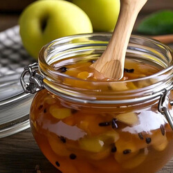 Нежное грушевое варенье с ванилью