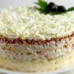 Салат Снежная королева