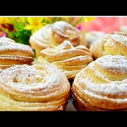 Обалденные! Слоёные Булочки к чаю. Краффины очень вкусные.