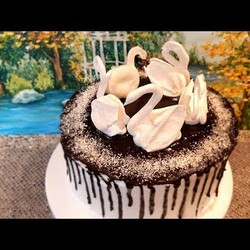 ТОРТ ПРОСТО БОМБА, ВКУСНЕЙШИЙ ТОРТ ЛЕБЕДИНОЕ ОЗЕРО. К НОВОГОДНЕМУ СТОЛУ 2019 | Irina Belaja