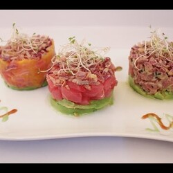 Tuna Tartare 3 Ways