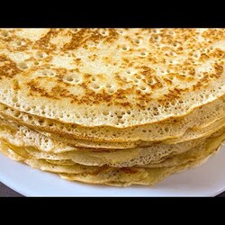 Таких Блинов я еще не готовил на канале. Кружевные и тонкие на дрожжевом тесте. Масленица 2021