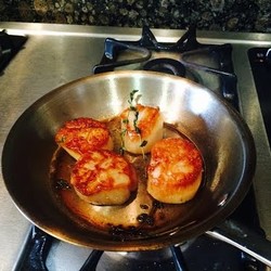 Michelin Star Seared Scallops