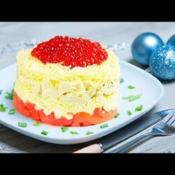 3 САЛАТА, которые я обязательно готовлю на новогодний стол! Салат Цезарь, Тбилиси и Сытый Боцман