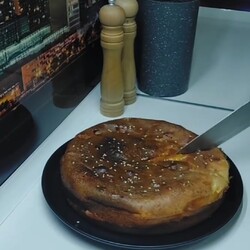 Заливной пирог с капустой 2