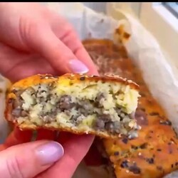 Залівний періг з фаршем