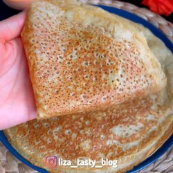 Блинчики на кипятке