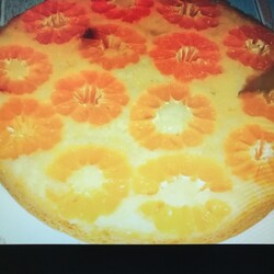 простой пирог с мандаринами