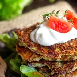 Кабачковые оладьи с киноа, пошаговый рецепт с фото от автора Евгения Смирнова на 494 ккал