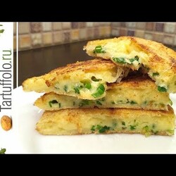 Хрустящие Сырные Лепешки за 5 минут!