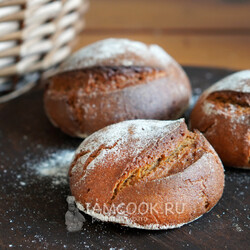 Ржаные булочки на закваске — рецепт с фото