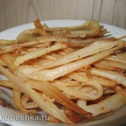 Кальмары вяленные в электросушилке