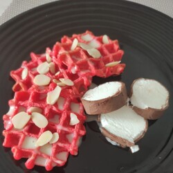 Творожные вафли