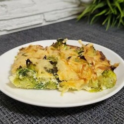 Запеканка из брокколи