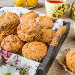 Ореховые маффины на белках на Вкусном Блоге