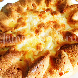 Сметанник с яблоками - простой и вкусный рецепт с пошаговыми фото