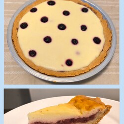 Berry Cream Delight (пирог с ягодами и сметаной)