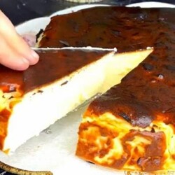 Сан Себастьян (жженый баскский чизкейк)