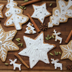 Простое имбирное печенье