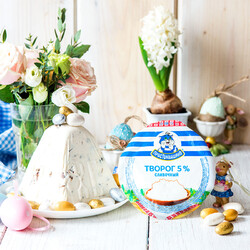 Творожная масса с изюмом (и на Пасху!)