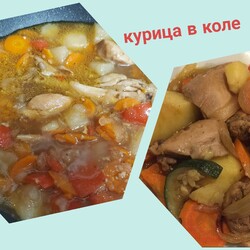 Курица в Кока-коле по-восточному
