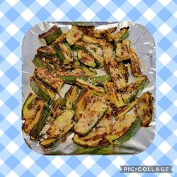 кабачки с чесноком и сыром