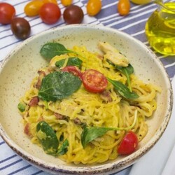 Паста с куриным филе в сливочном соусе – рецепт с фотографиями в домашних условиях