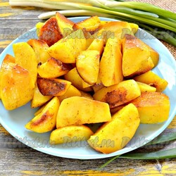 Картофель по-деревенски в мультиварке