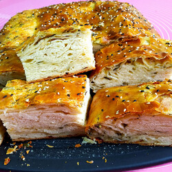 Готовим вкусно со Светланой. Слоёный пирог с зеленью