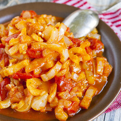 Authentic Lecsó (Hungarian Pepper Stew)