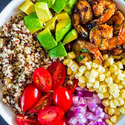 Shrimp Quinoa Bowl Recipe