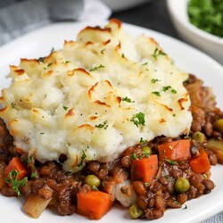 Easy Lentil Shepherd's Pie (vegetarian)
