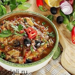 Рецепт Мелидзанасалата | Меню недели