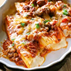 String Cheese Manicotti - The Girl Who Ate Everything