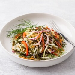 Салат из морской капусты без майонеза: рецепт | Меню недели