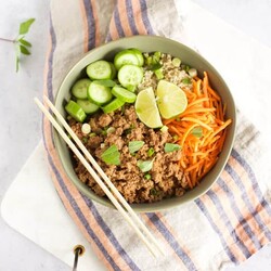 Indonesian Beef And Quinoa Bowl · Seasonal Cravings