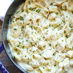 Easy Garlic Alfredo Tortellini - Damn Delicious