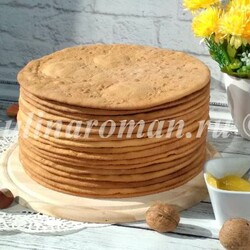 Медовые коржи для торта