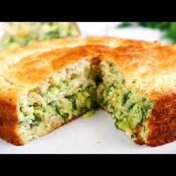 Быстрый Пирог на кефире-Пальчики Оближешь! Пирог с молодой КАПУСТОЙ