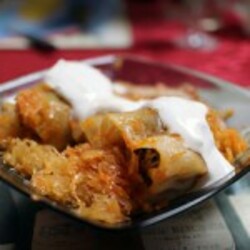 Голубцы из квашеной капусты