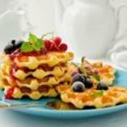 Творожные вафли в вафельнице