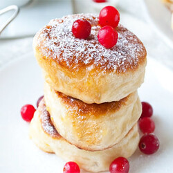 Постные пышные оладьи