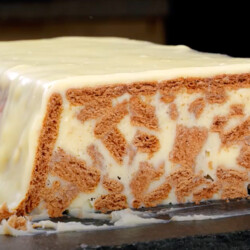 Торт «Белые ночи» без выпечки всего из 4 ингредиентов