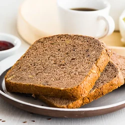 Ореховый ржаной цельнозерновой хлеб с семечками в хлебопечке