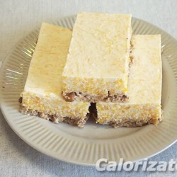 Диетическое пирожное с тыквой и творогом