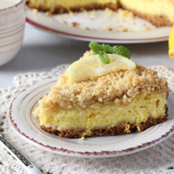 Королевская ватрушка с творогом и лимоном (с цедрой)